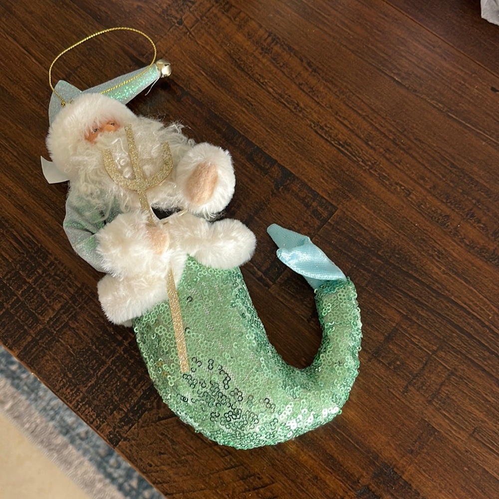Santa mermaid 🧜‍♀️ ornament